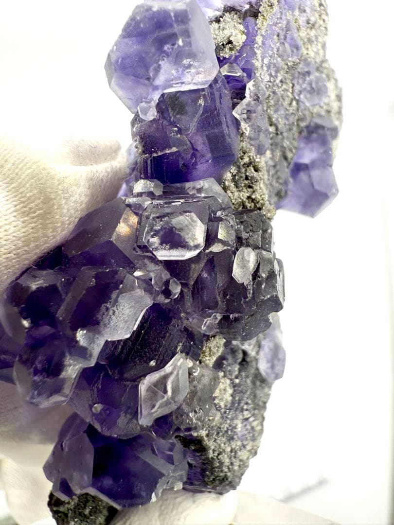 『ツリー』タンザナイト　フローライト　原石　鉱物標本　天然石　蛍石