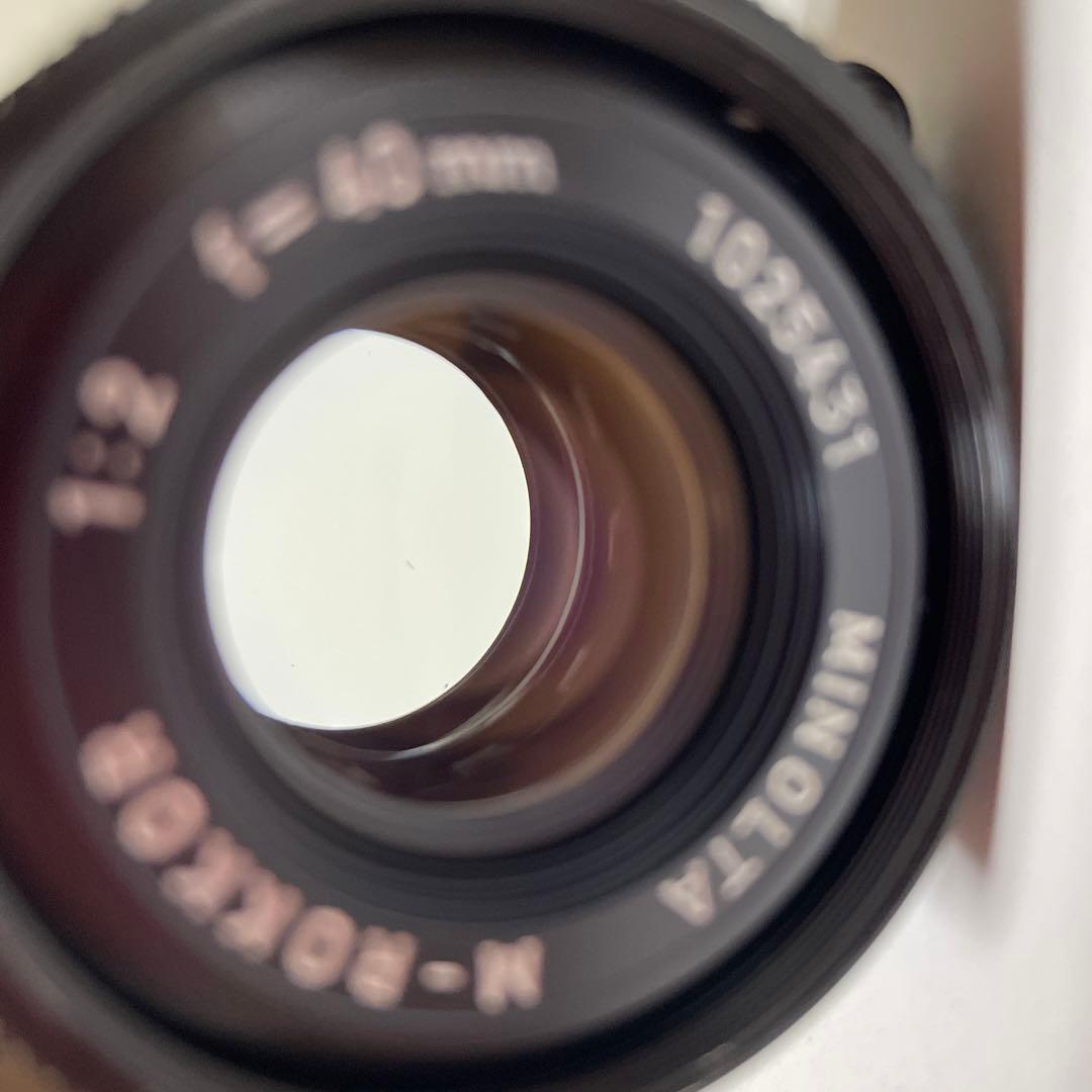 MINOLTA M-Rokkor 40mm f/2レンズ