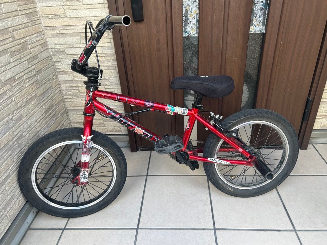 レッド BMXバイク 16インチ