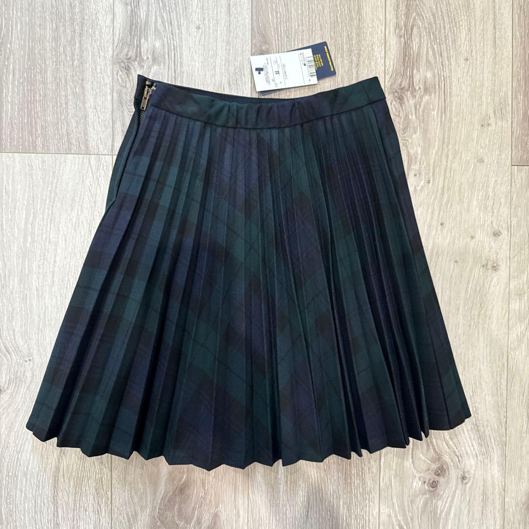 POLO RALPH LAUREN タータン プラッド プリーテッドスカート