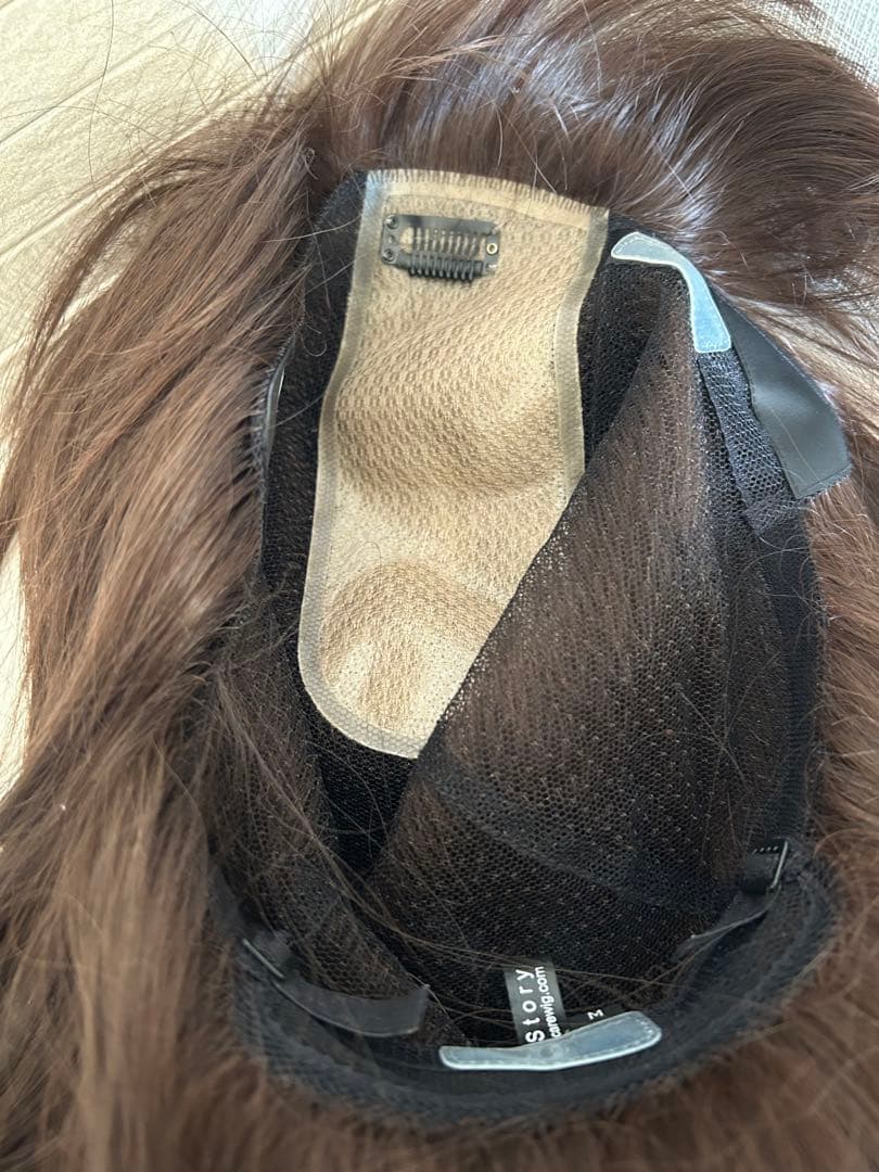 STORYウィッグ ブラウン 通気性良好