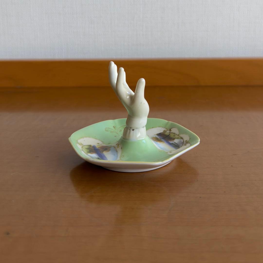 オールドノリタケ　里帰り　オクトゴナル　六角　蓋もの3点セット　金盛り