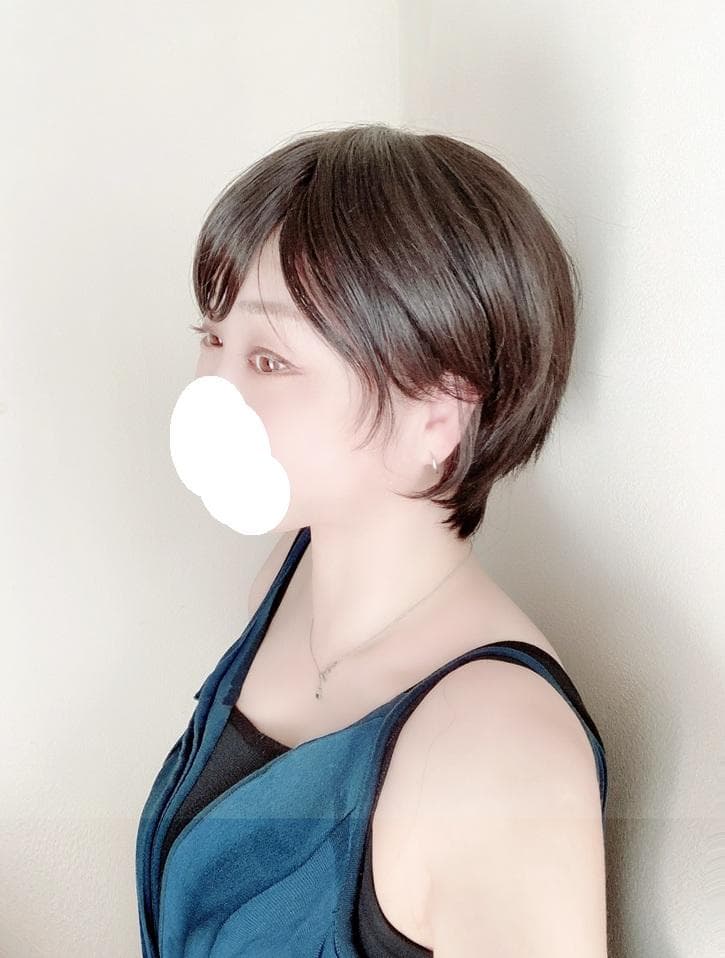 リネアストリア　人毛MIX「天使のブリティッシュショート」M　ブラック