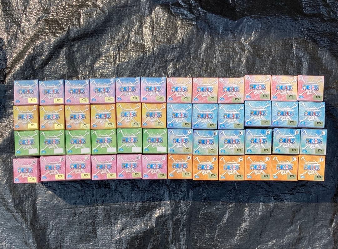 新品　未開封　ワールドコレクタブル ワノ国　1〜8 全48種　コンプ