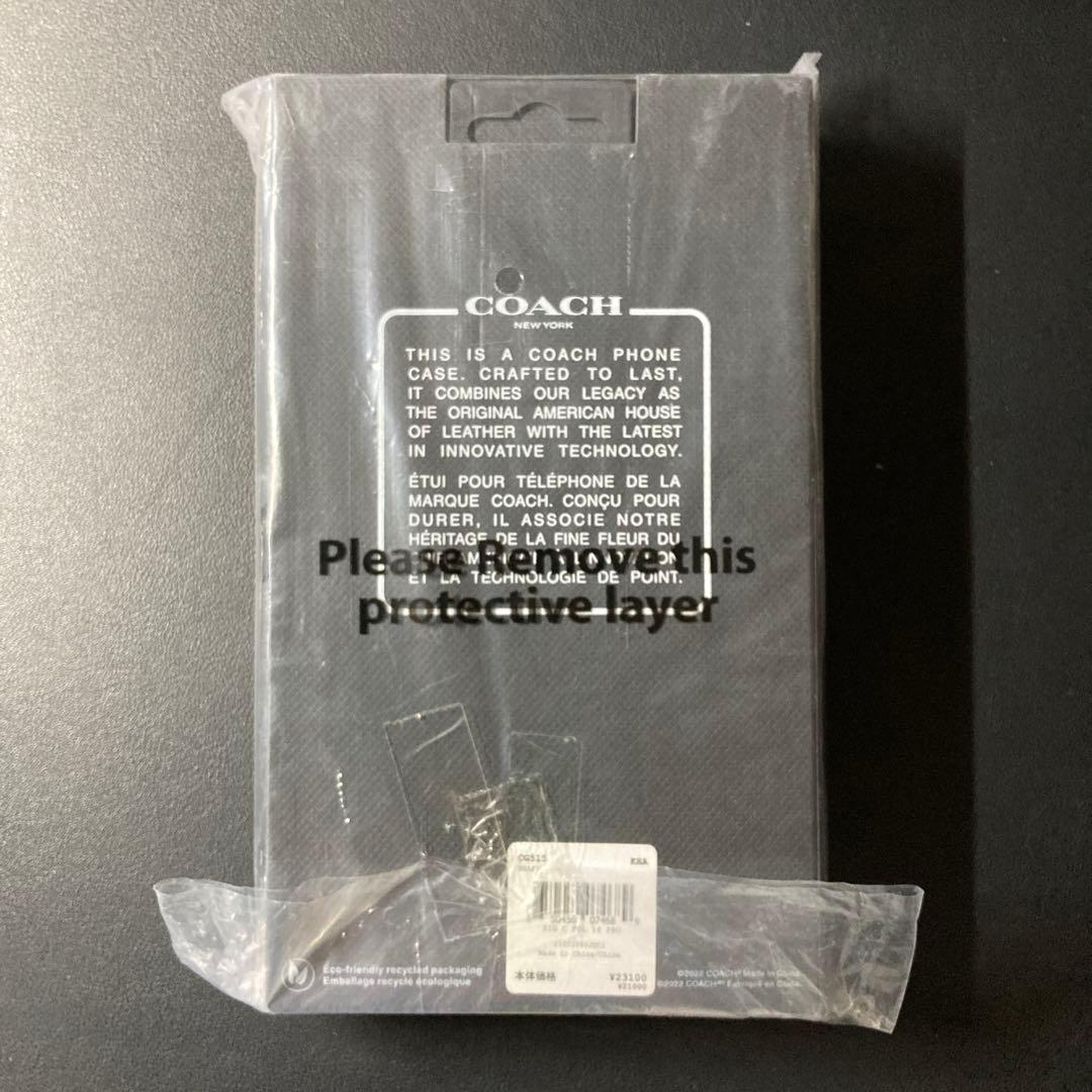 COACH 手帳型ケース ブラウン ベージュ