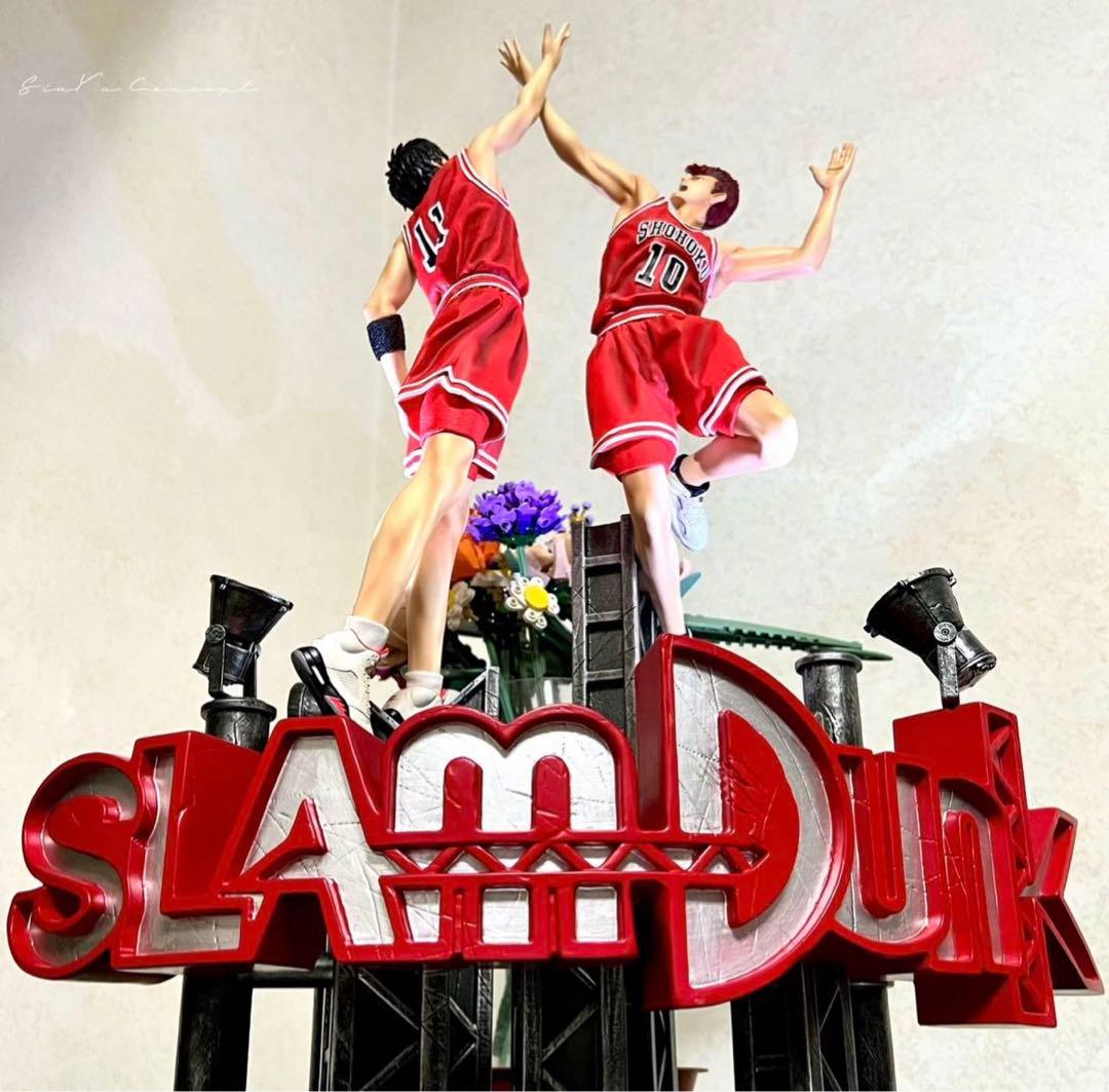 SLAMDUNK 桜木花道 流川楓 世紀 ガレージキット ガレキ スタチュー②