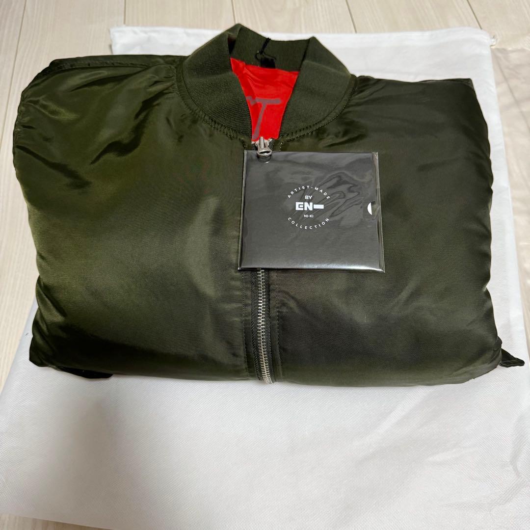 Artist-made NI-KI ニキ MA-1 Lサイズ ENHYPEN