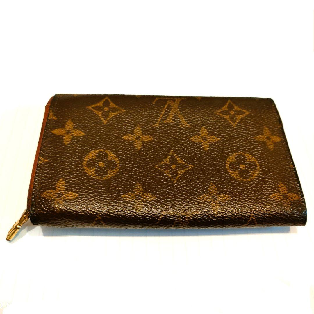 【美品】 ルイヴィトン モノグラム ポルトモネ ビエ トレゾール 財布