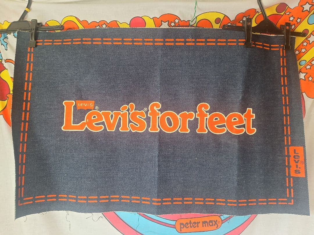 スペシャル 70's リーバイス デニムバナー Levi's for feet