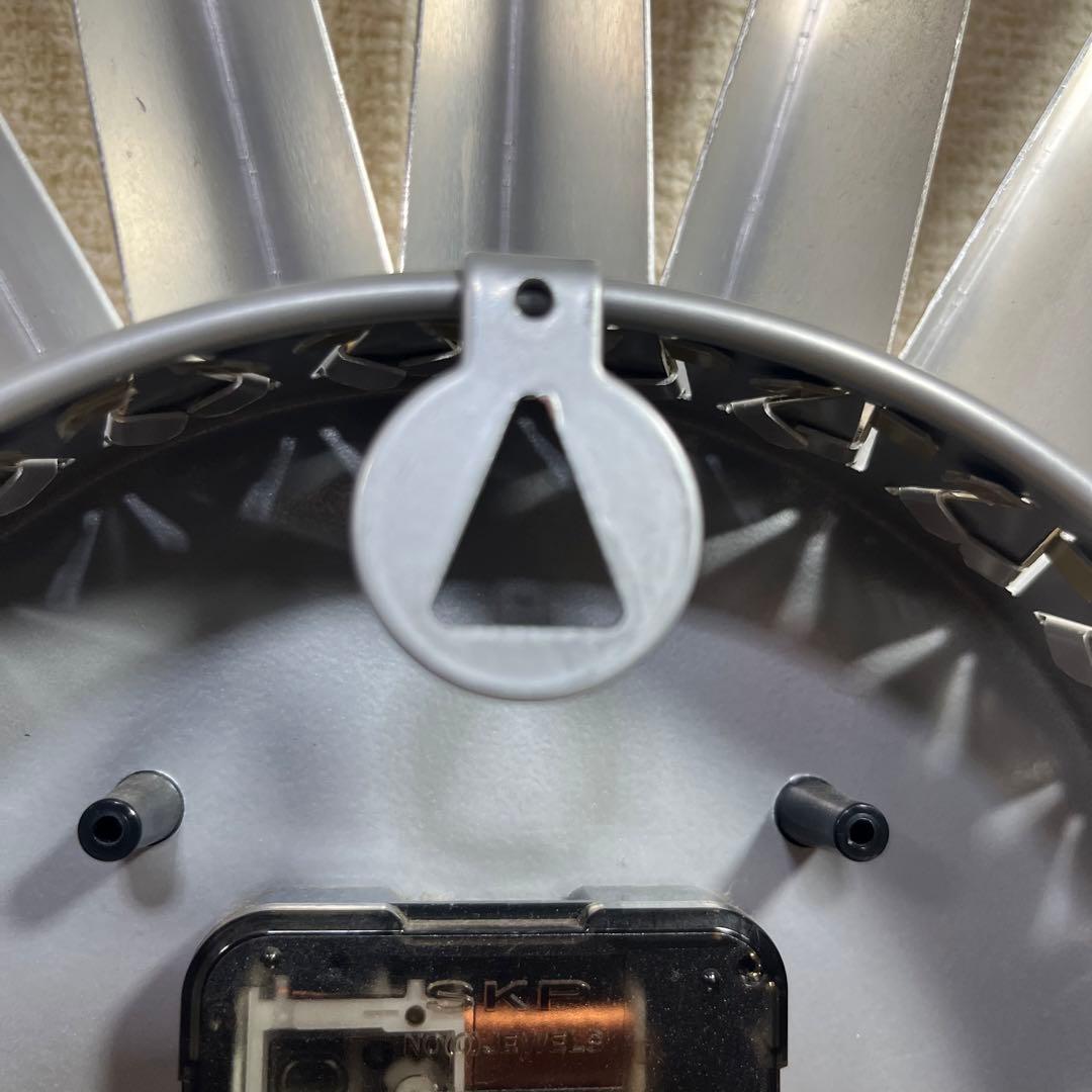 Emits Time ミッドセンチュリー　サンバースト　壁掛け　時計　ビンテージ