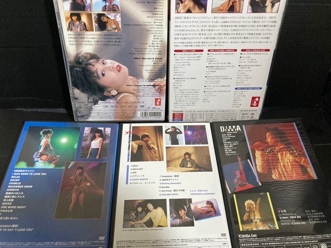 本田美奈子40周年 美品DVDセット