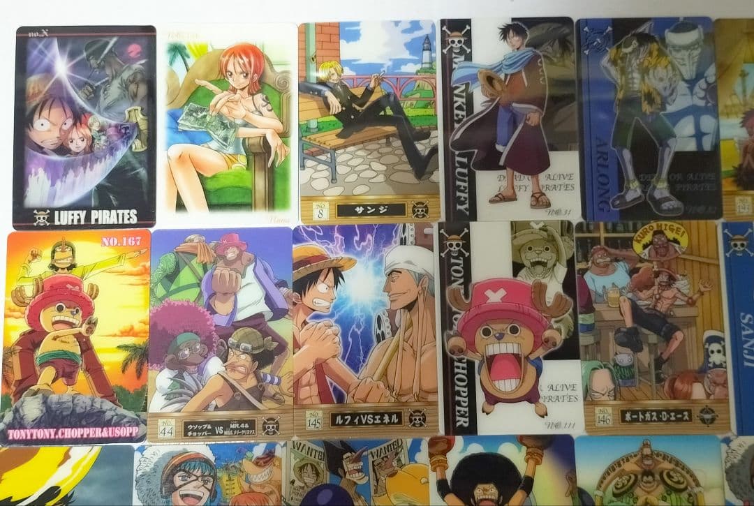 ワンピース　新海賊王グミ　カード　セット