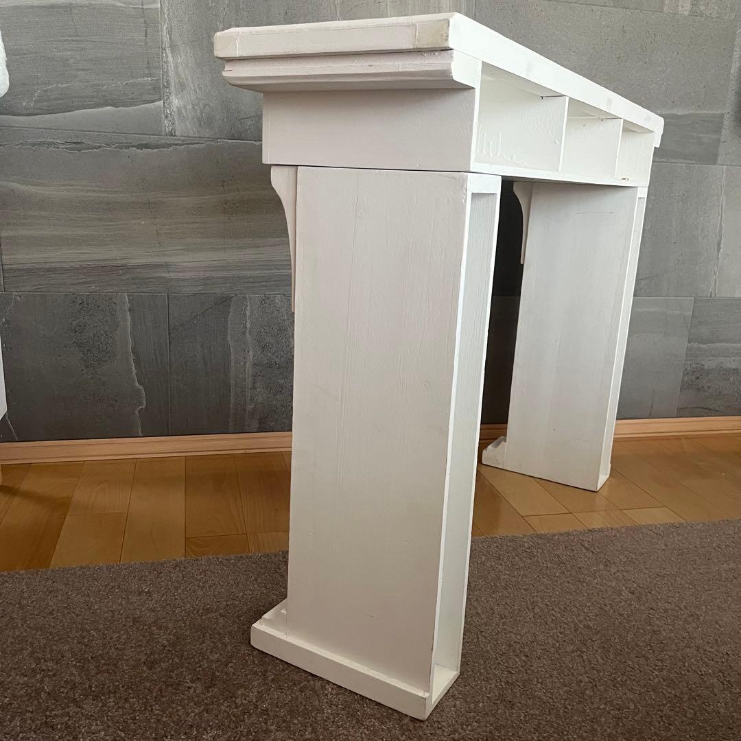 ホワイト木製マントルピース￥41,800 → ¥14,900