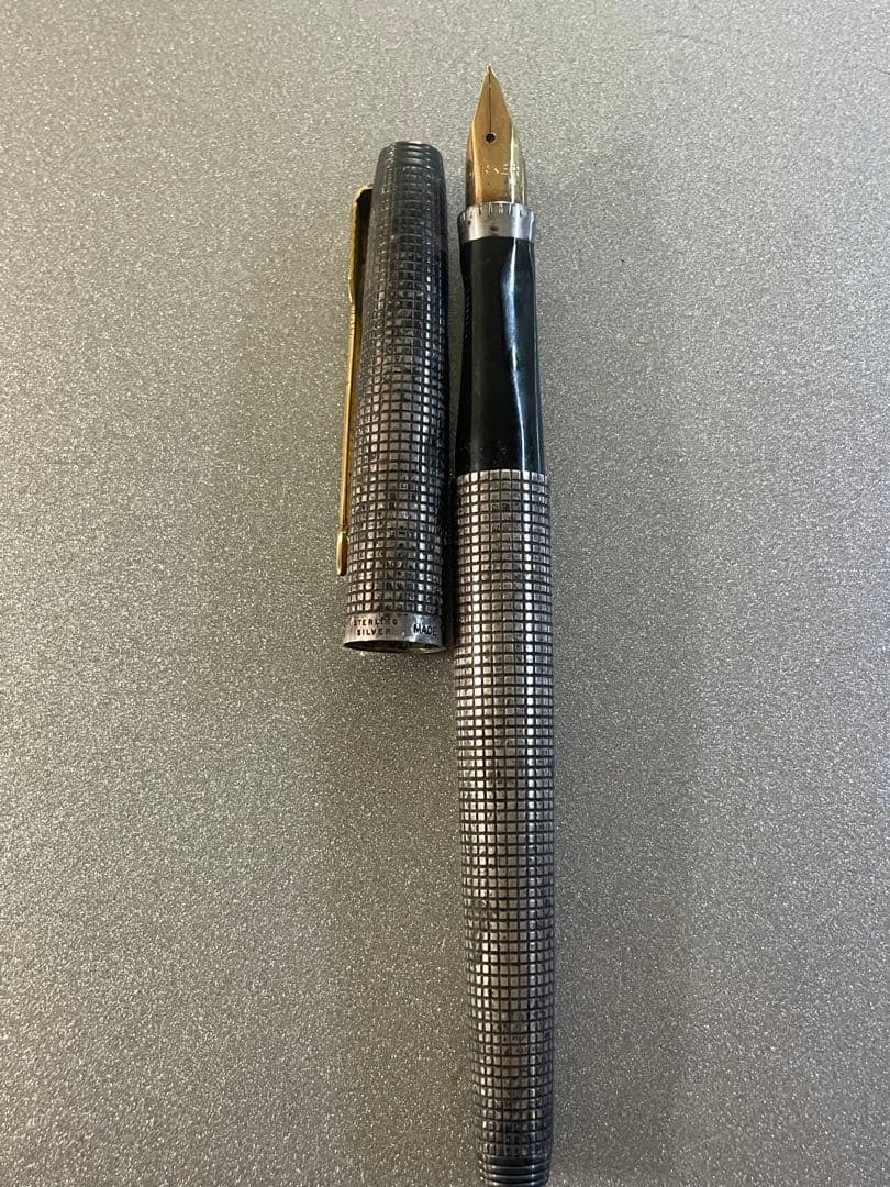 万年筆　パーカー14K スターリングシルバー