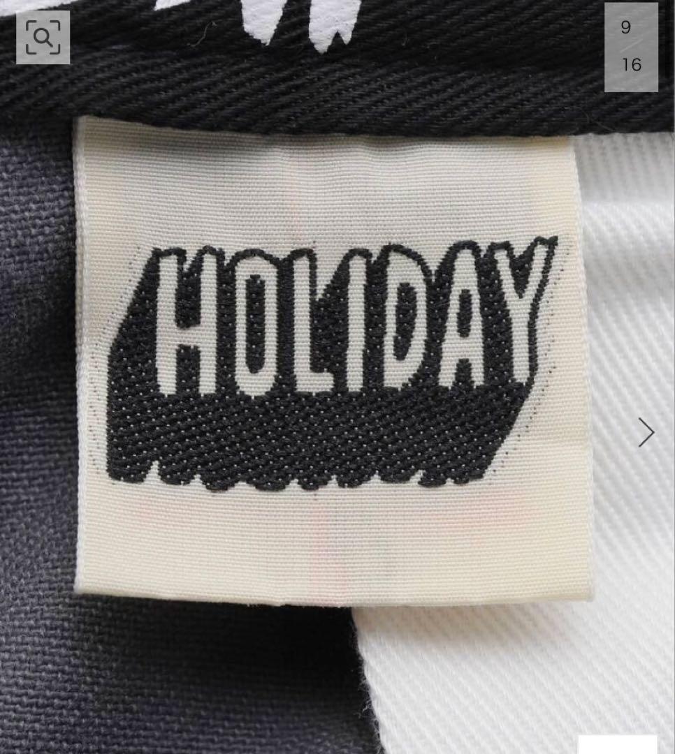 ★HOLIDAY DICKIES BELTED 2TUCK PANTS GRAY