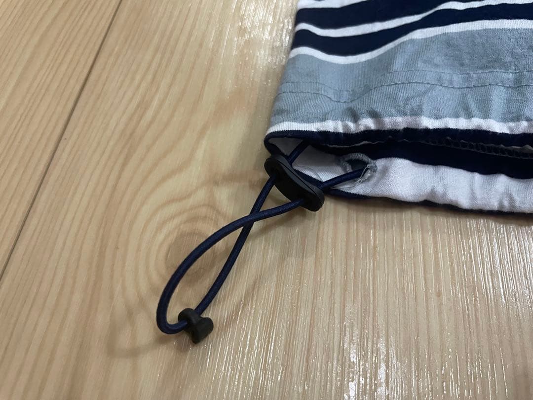 is-ness / イズネス BALLOON BORDER T-SHIRT