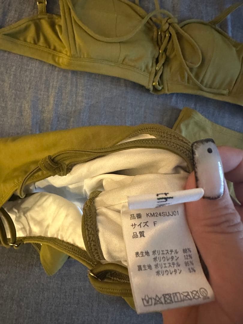 Knuth Marf｜slit skirt swim wear