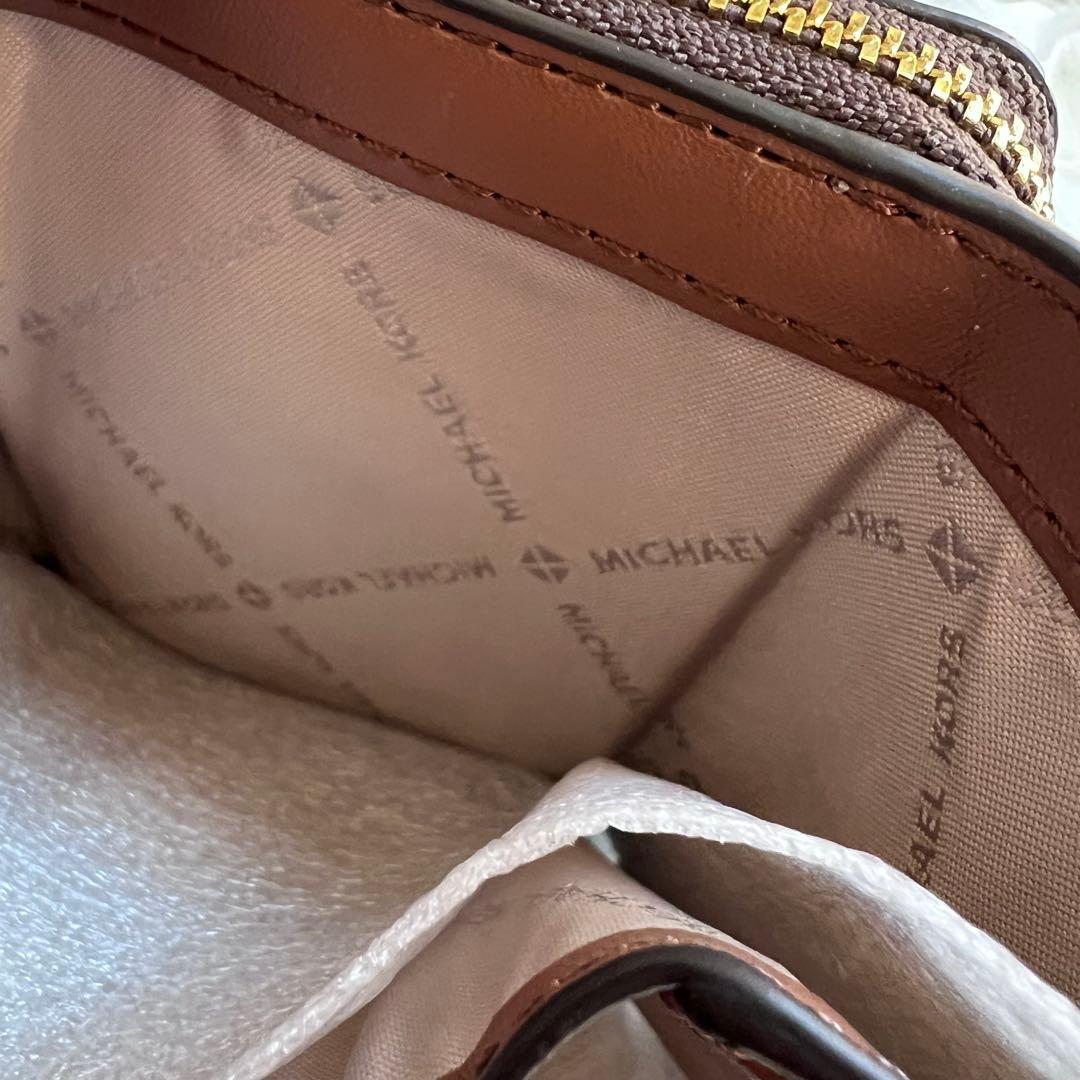 MICHAEL KORS ブラウン 三つ折り財布　新品