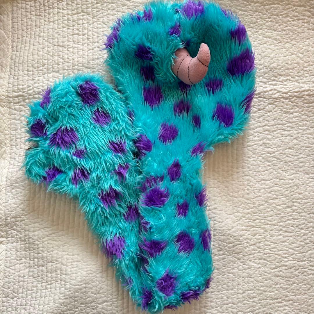 ディズニー　ファンキャップ　サリー　マフラーキャップ