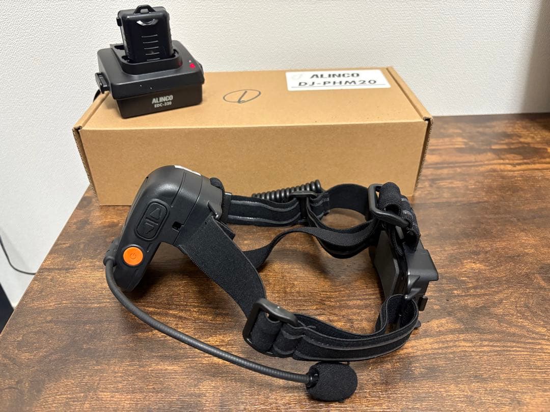 ヘルメット用　トランシーバー　アルインコ　DJ-PHM20 中古品