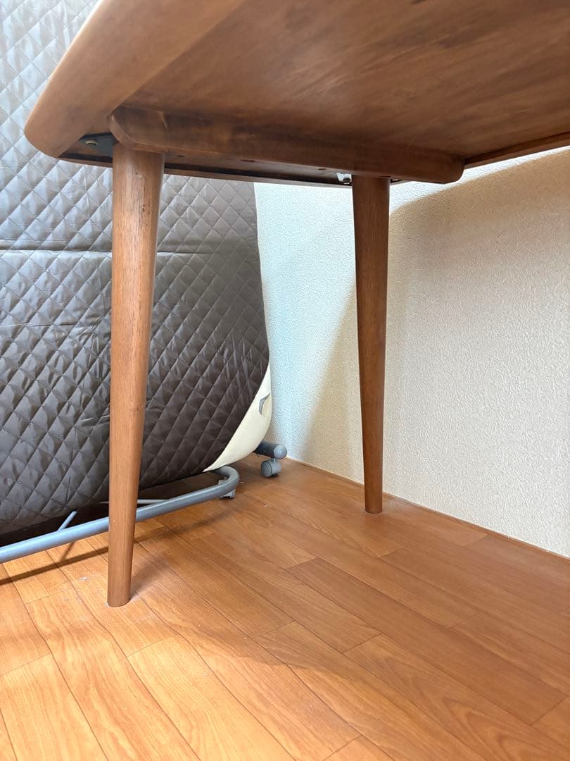 ニトリ ダイニングテーブル ナッツ ブラウン