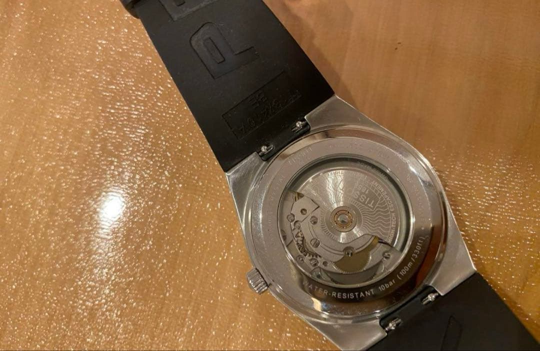 ティソ　腕時計　ラバーベルト