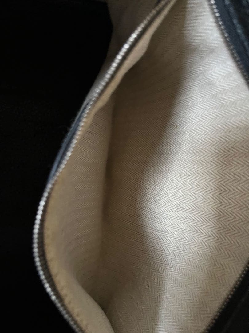 エルメス　ガーデンパーティー　ネゴンダ　レザー　黒　美品