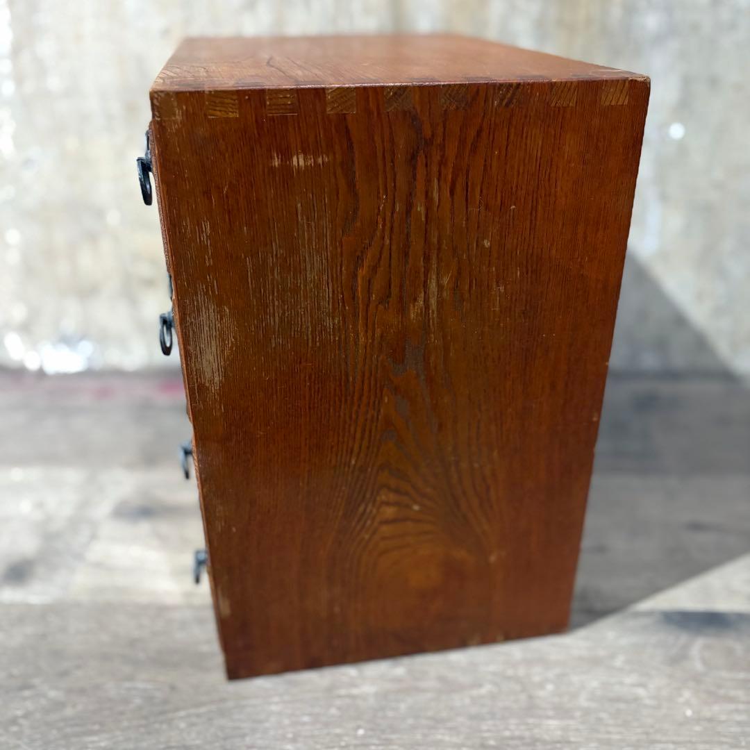 薬箪笥　小抽斗　小引き出し　9杯　ヴィンテージ　現状品