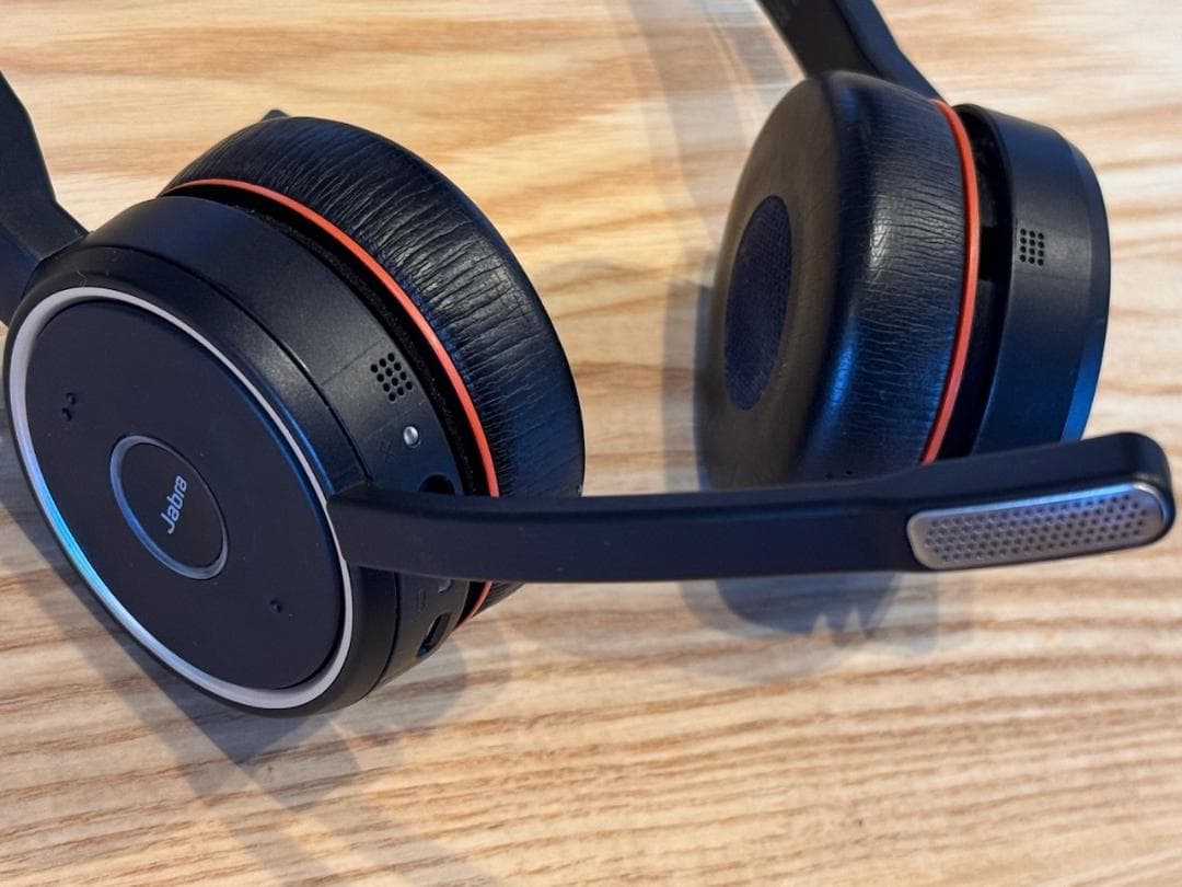 Jabra Evolve 75 MS ANC搭載ワイヤレスヘッドセット ケース付