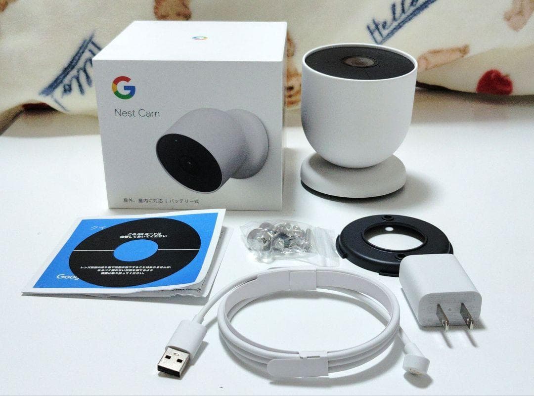 Google Nest Cam 屋外対応バッテリー式 防犯カメラ