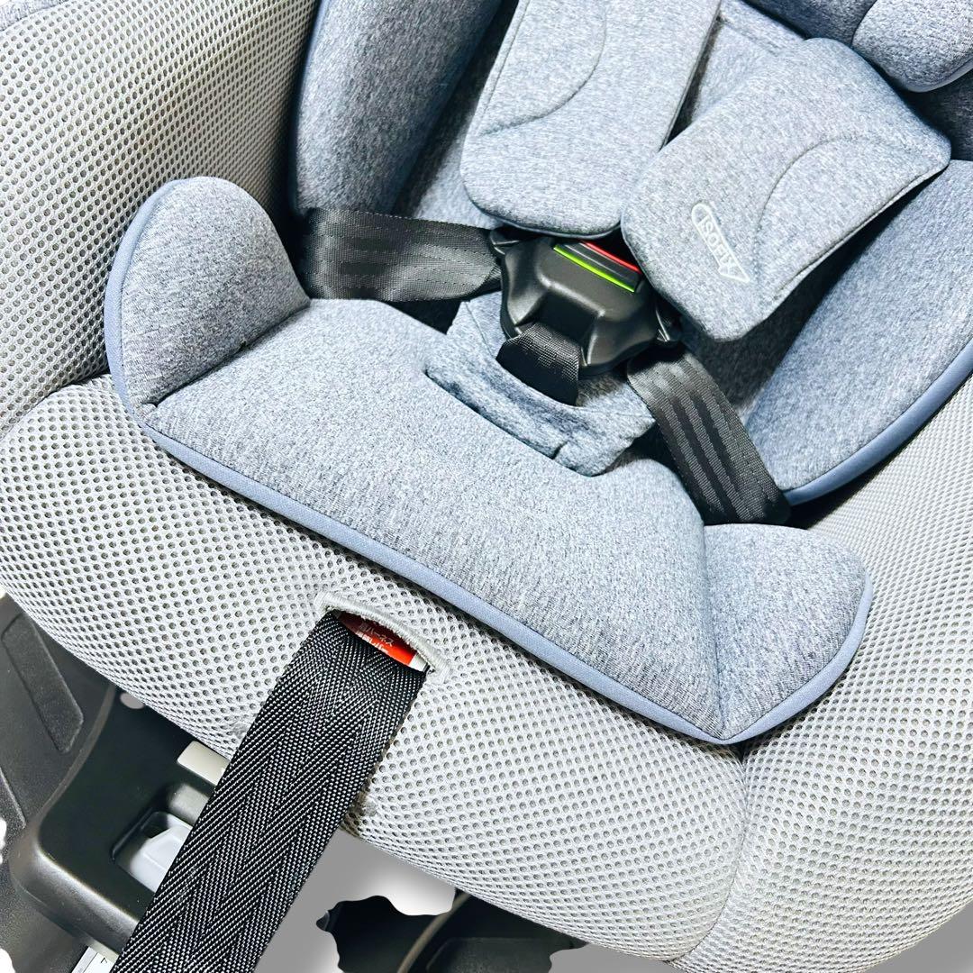 【ほぼ未使用】Aprica クルリラプラス ライト ISOFIX R129