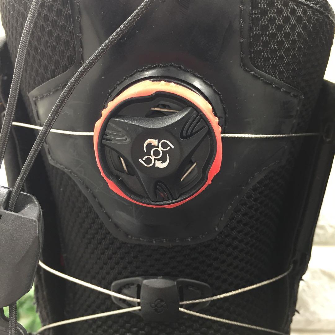 【美品】HEAD ヘッド ボア付き スノーボードブーツ 26.5 ブラック