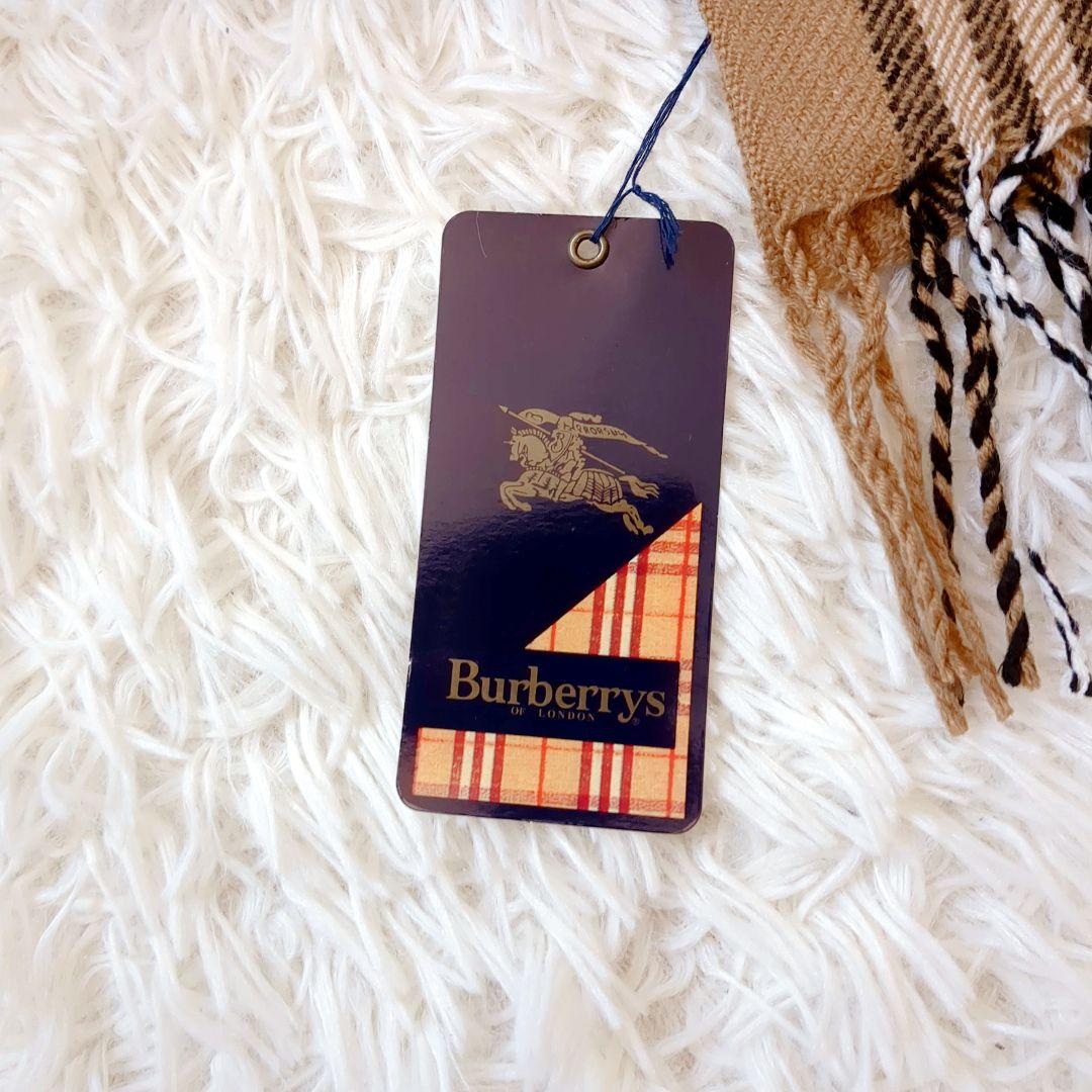 新品✨️Burberrys バーバリー ヴィンテージ 希少　ノバチェックマフラー