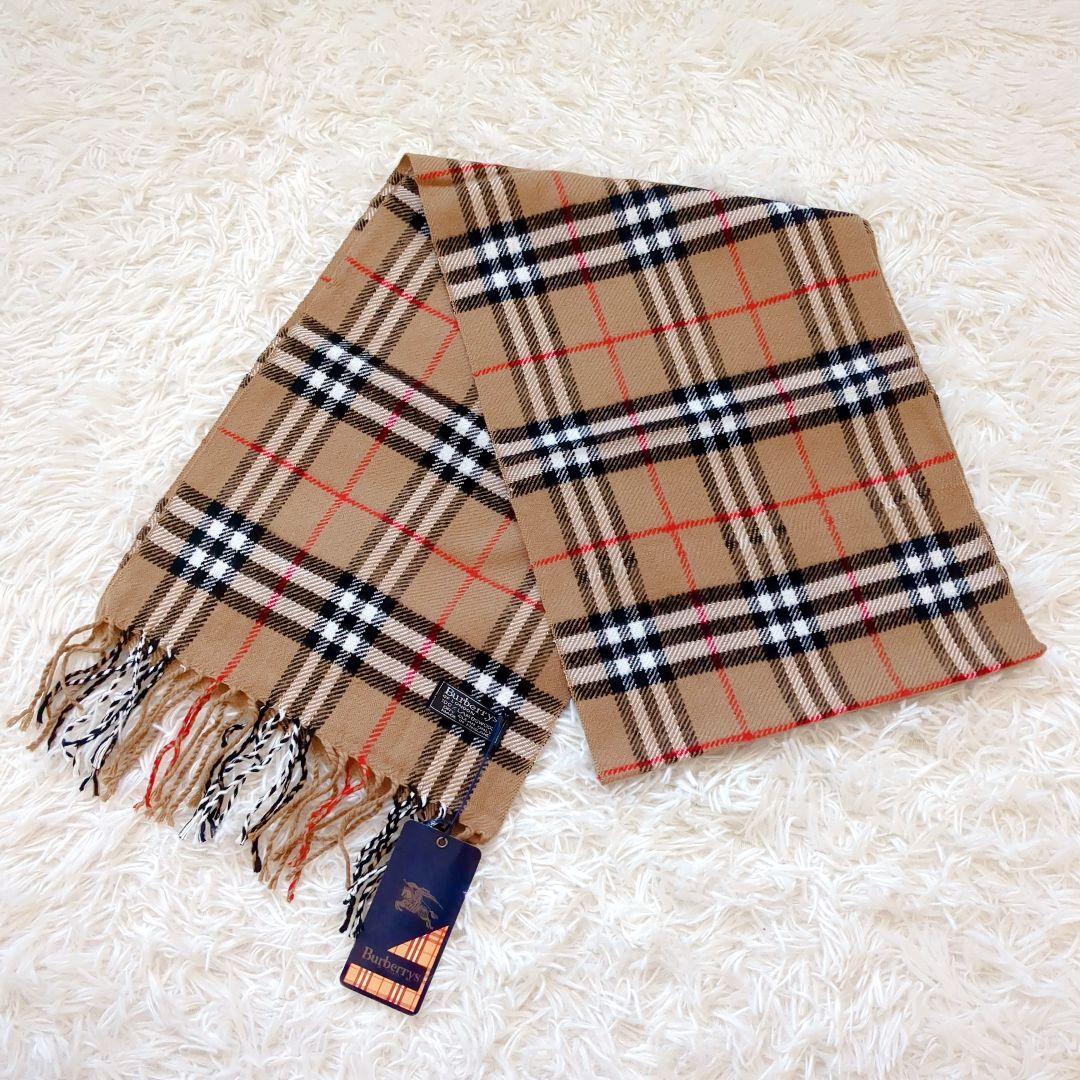 新品✨️Burberrys バーバリー ヴィンテージ 希少　ノバチェックマフラー