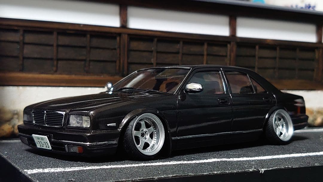 1/24 アオシマ y32 シーマ 完成品