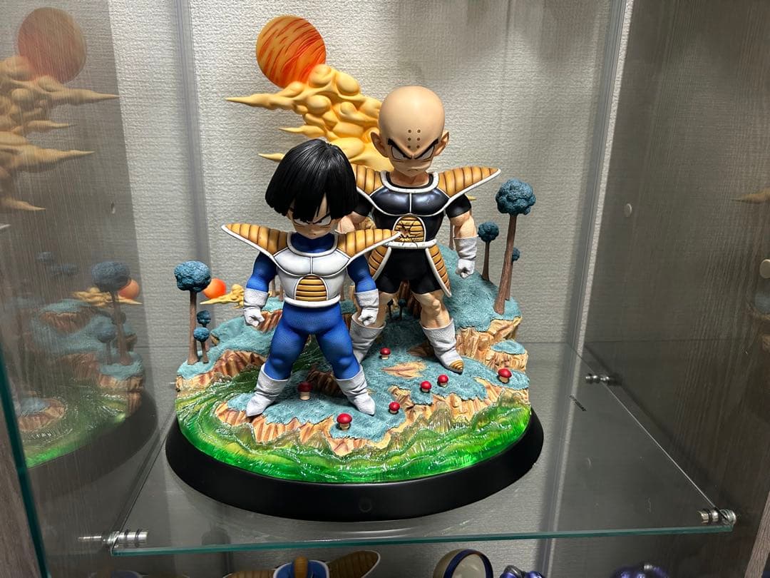 ドラゴンボール　ガレージキット　　ナメック星　クリリン　悟飯　フィギュア