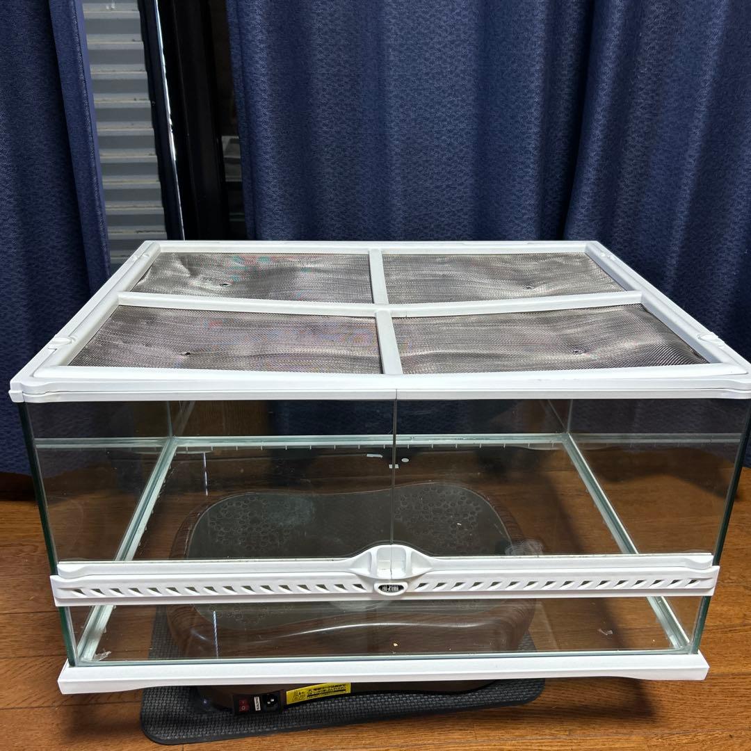 値下【3/18迄送料込セット！】GEX グラステラリウム ホワイト6030他２点