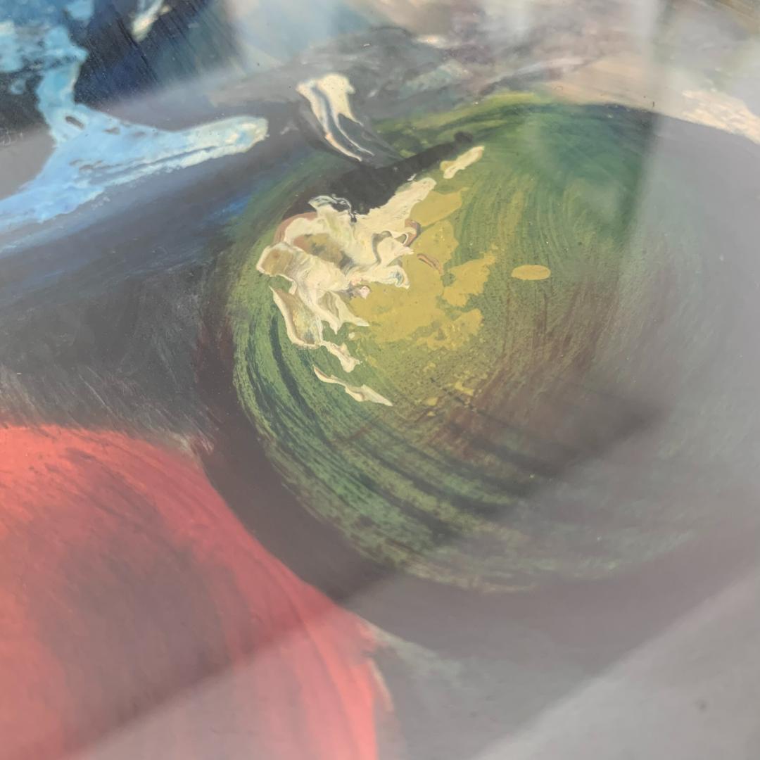 果物に水差し、大迫力の油絵！