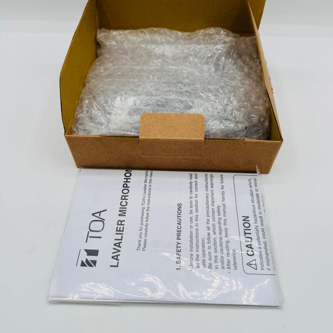 【未使用】TOA EM-410 ラベリア型コンデンサーマイク