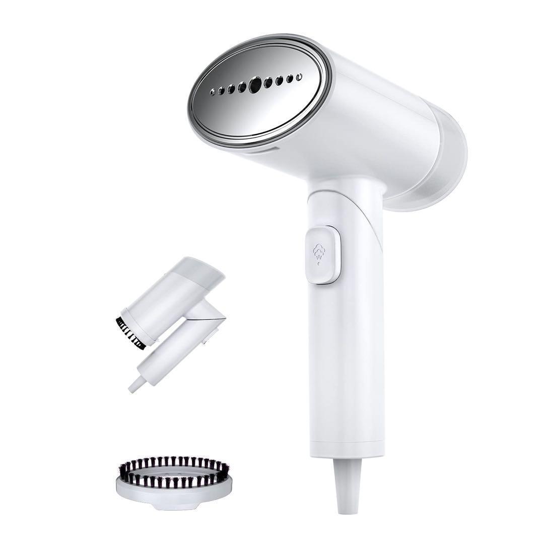 y861　スチームアイロン 衣類スチーマー 折り畳み ハンディーアイロン　携帯