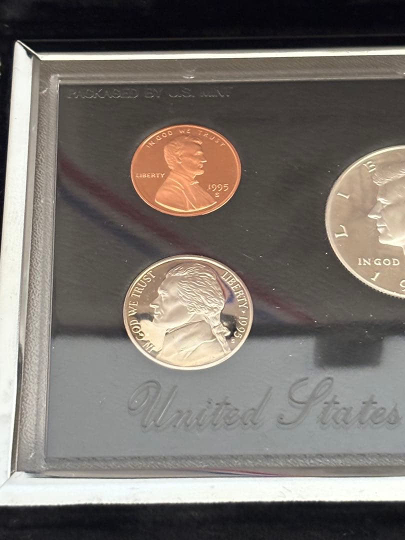 アメリカ造幣局 1995 プレミア シルバー プルーフセット アメリカ合衆国