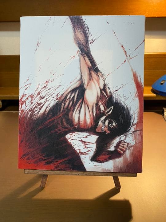 進撃の巨人　キャンパスアート