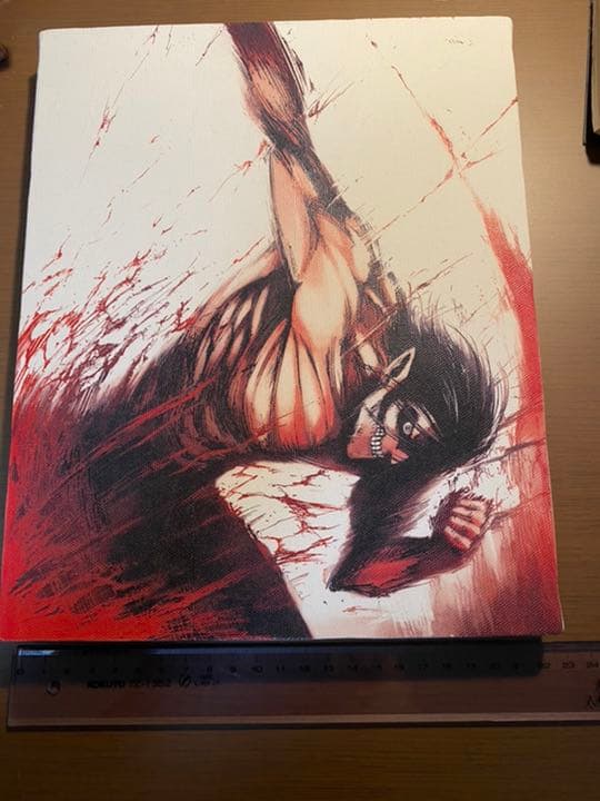 進撃の巨人　キャンパスアート