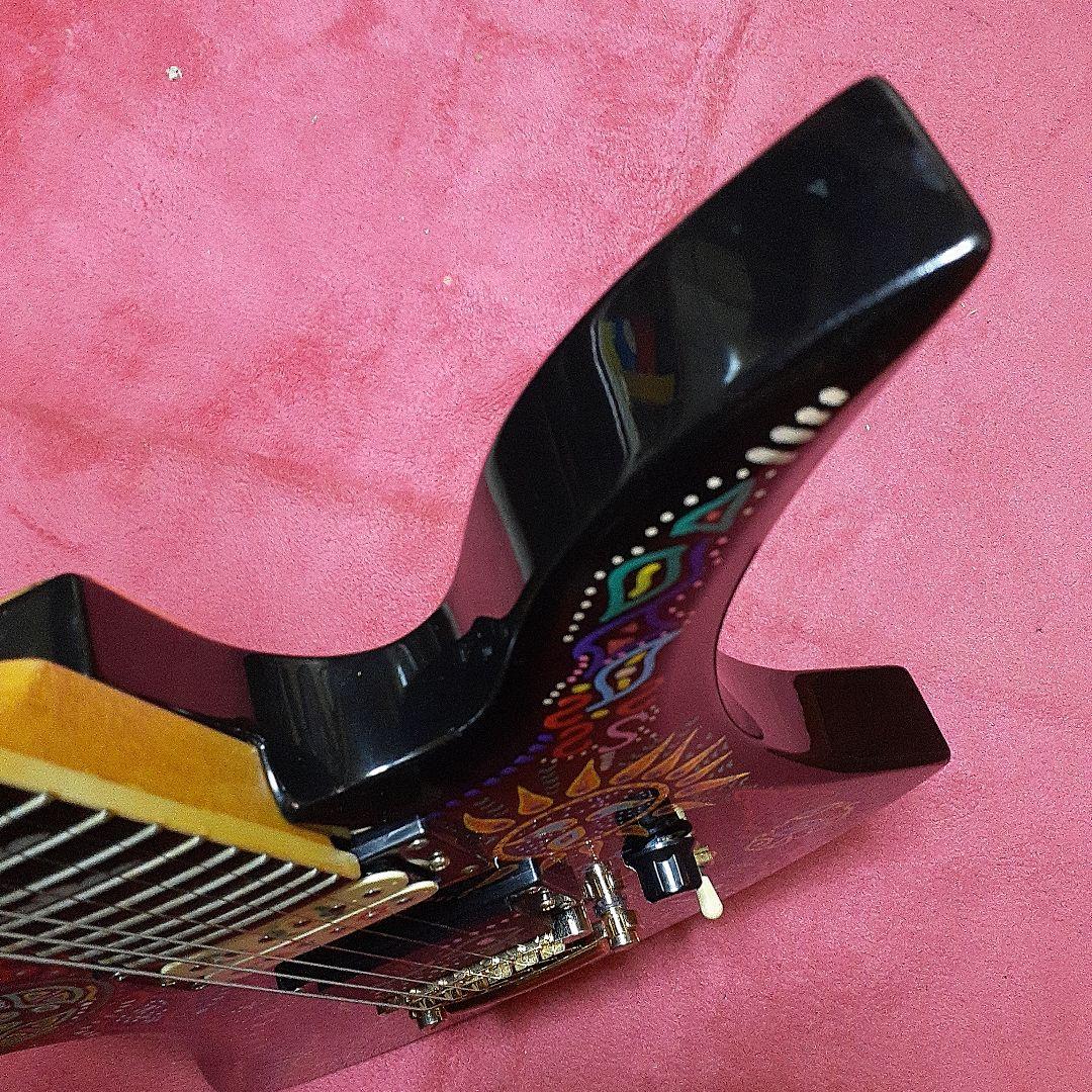 【良・美品】サイケペイント・MG-480X風hideモデル。モッキンバード。