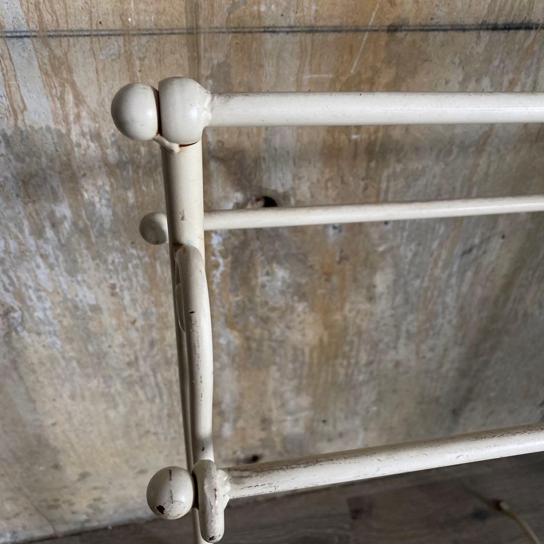 アイアンハンガーラック　タオルハンガー　ヴィンテージ　クラシック　アンティーク