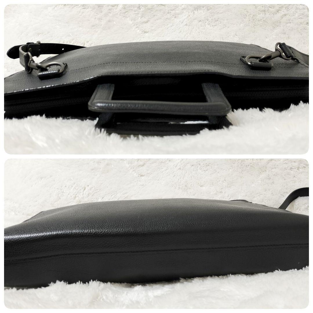 ポーター ビジネスバッグ ブリーフケース 本革 ブラック