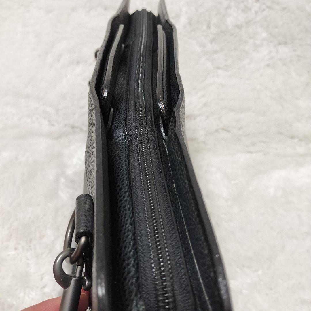 ポーター ビジネスバッグ ブリーフケース 本革 ブラック