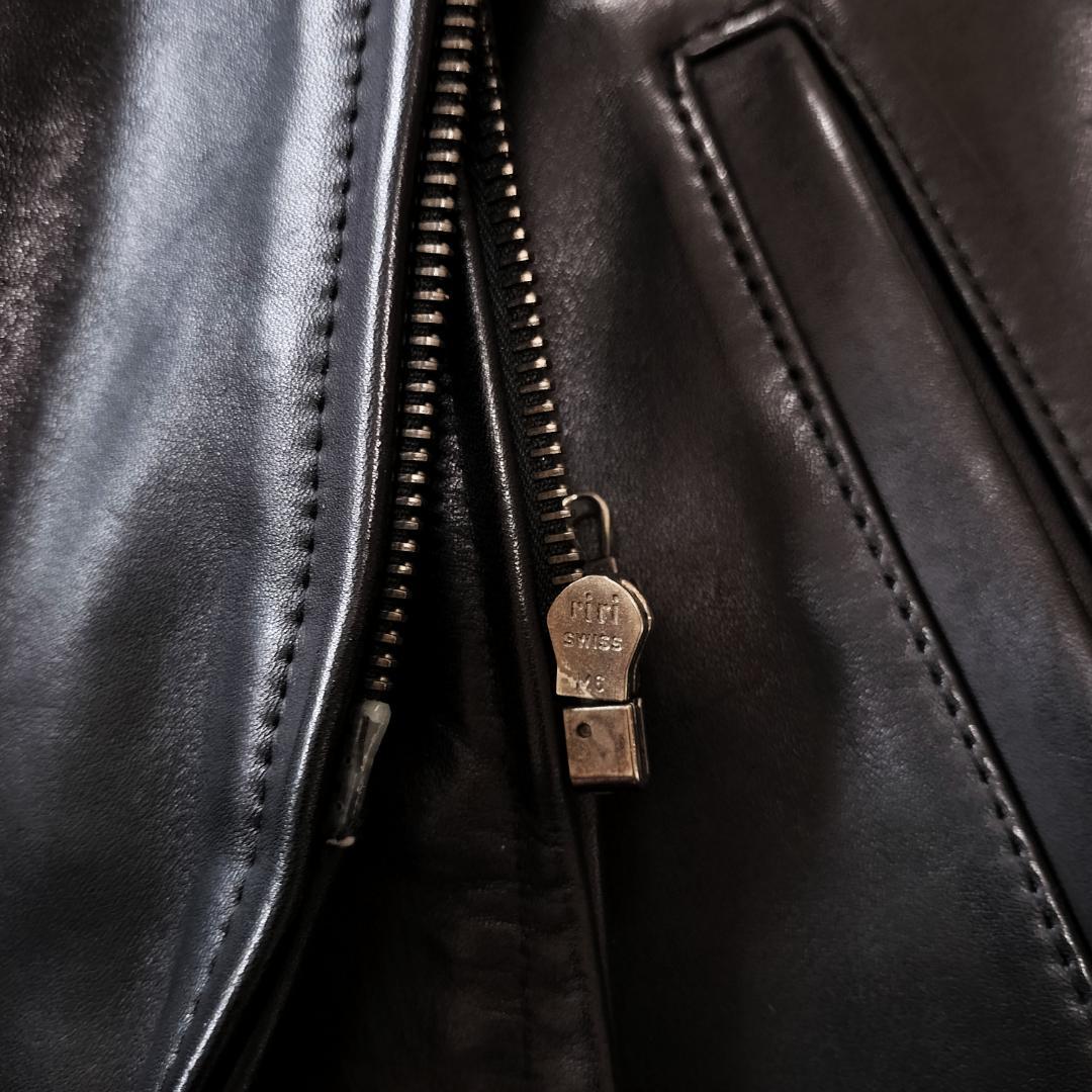 希少 old A.P.C. 馬革 フランス製 レザージャケット M ヴィンテージ