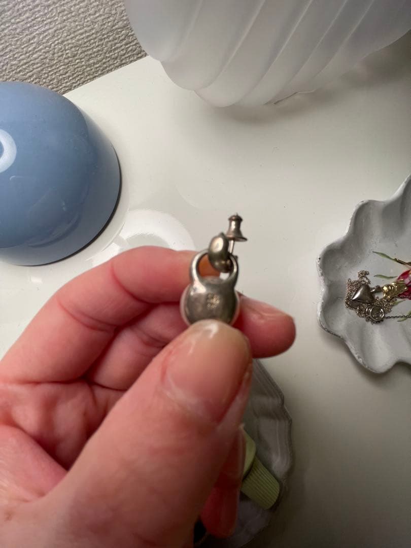 3日までお値下げソフィーブハイ シルバーパールピアス