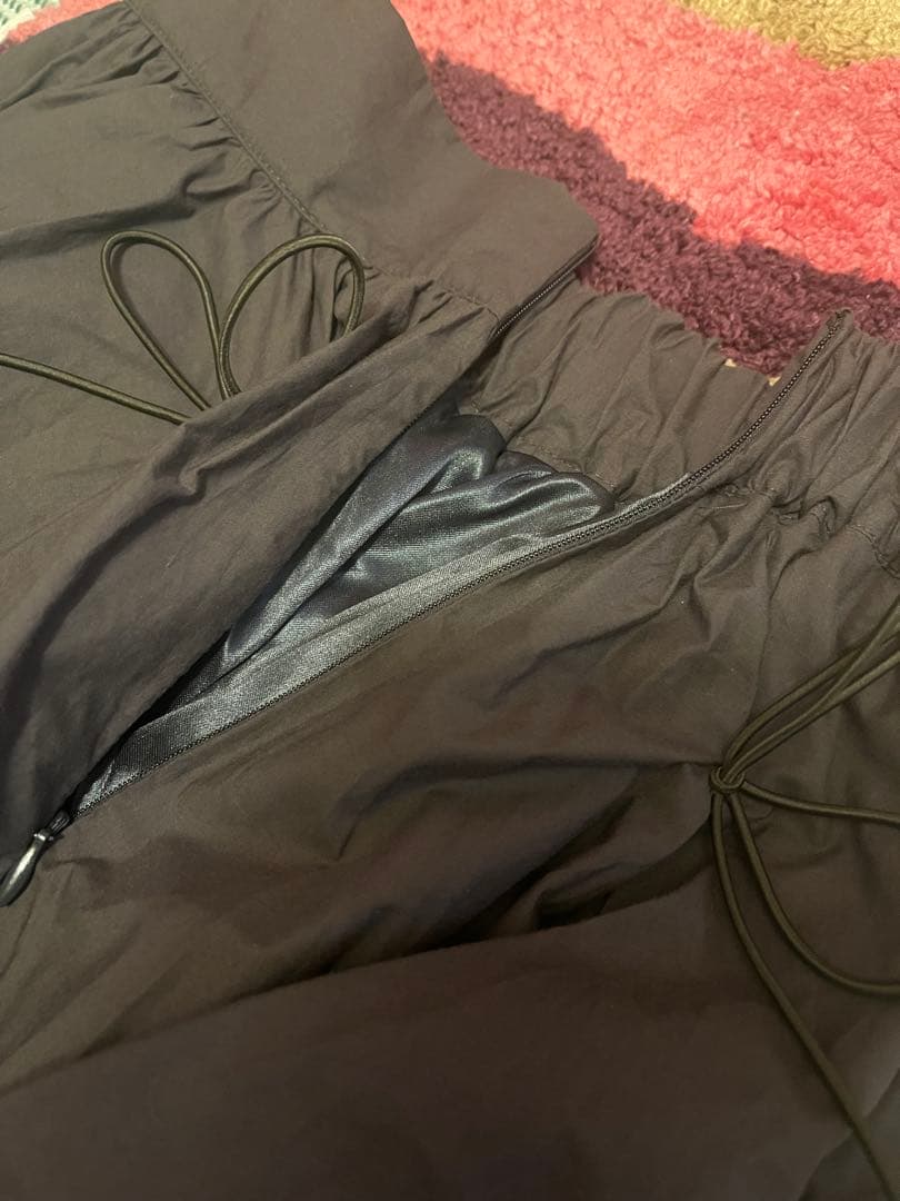 musubore/シャーリングリボンスカート